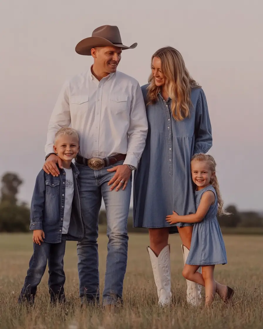 What to Wear for Fall Family Photos in 2025 Denim on Denim Done Right