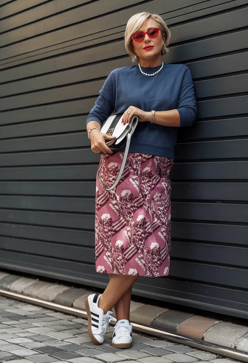 August Fashion outfits: Easy Ideas 2025 Eclectic Glamour With a Sporty Kick