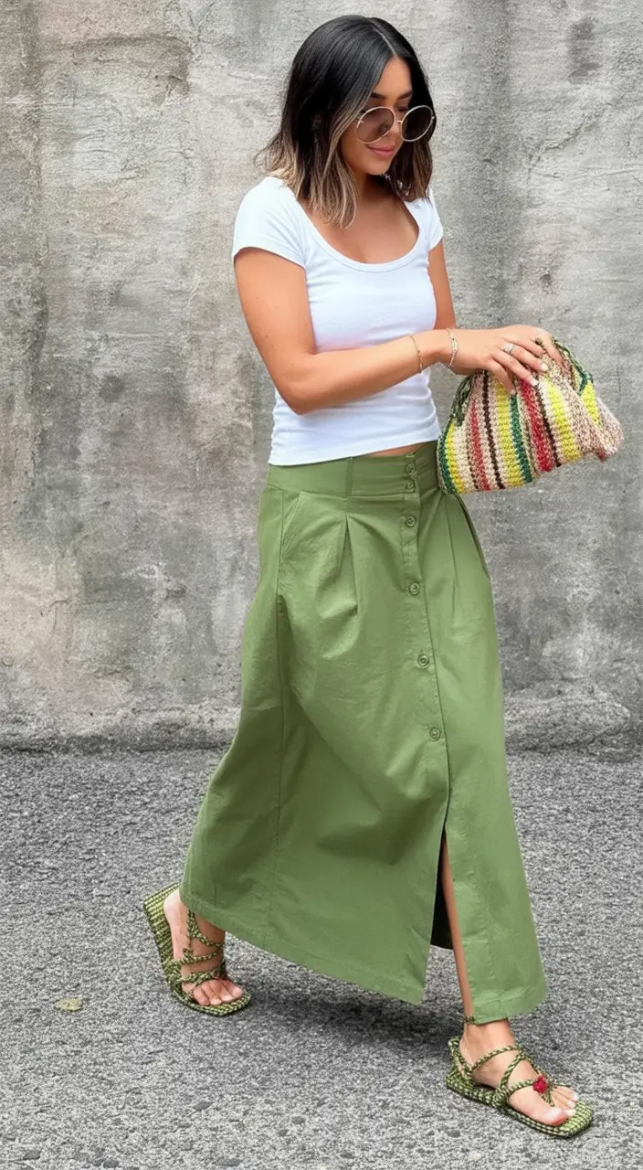 August Fashion outfits: Easy Ideas 2025 Soft Utility With a Summer Side