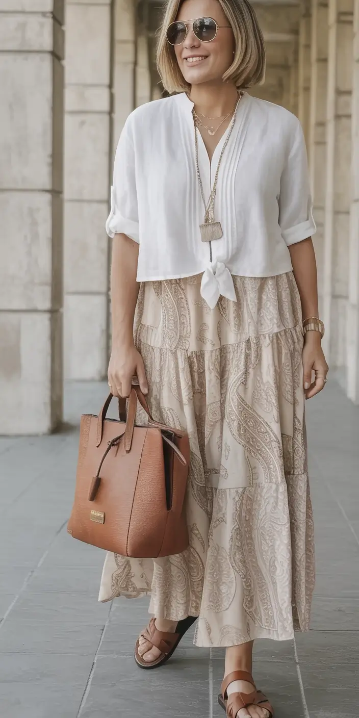 August Fashion outfits: Easy Ideas 2025 Layered Neutrals And Timeless Cool