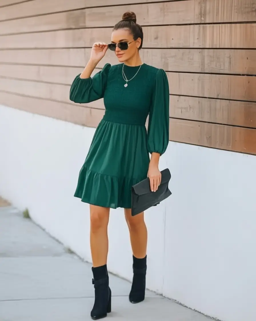 What to Wear on Your Fall 2025 Birthday Emerald Green for Daytime Glam
