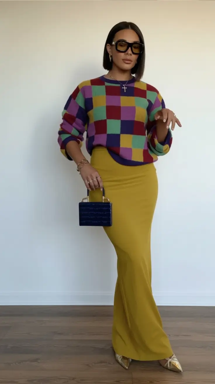 What to Wear on Your Fall 2025 Birthday Color Block Queen Energy