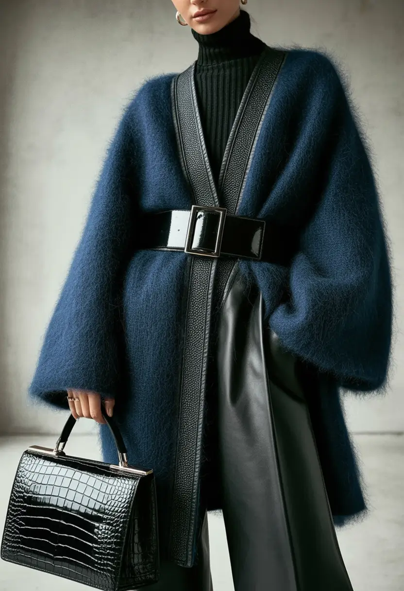2025 Fall Cozy outfits Ideas 2025 Power Belt and Cozy Drama
