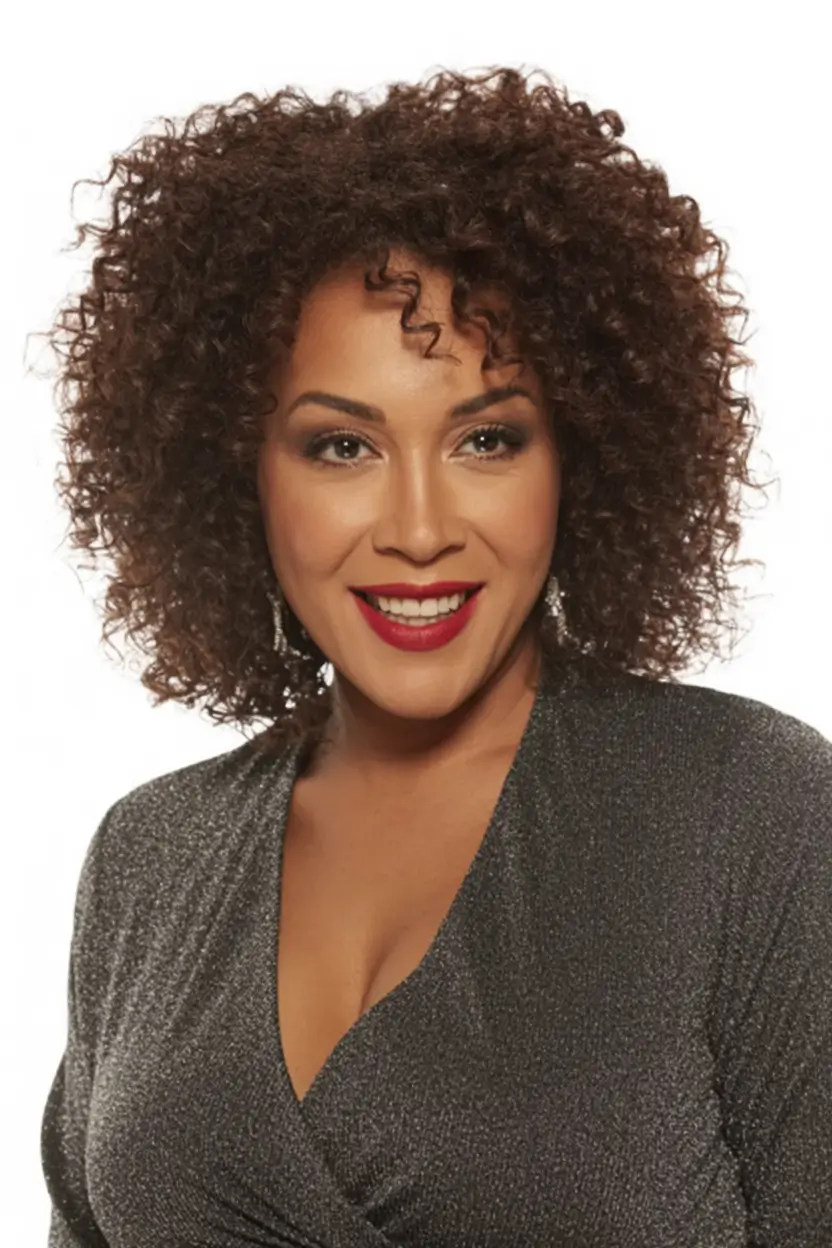 Best Fall hairstyles and colors for Women 40+ in 2025 Tight Curls With Soft Layers