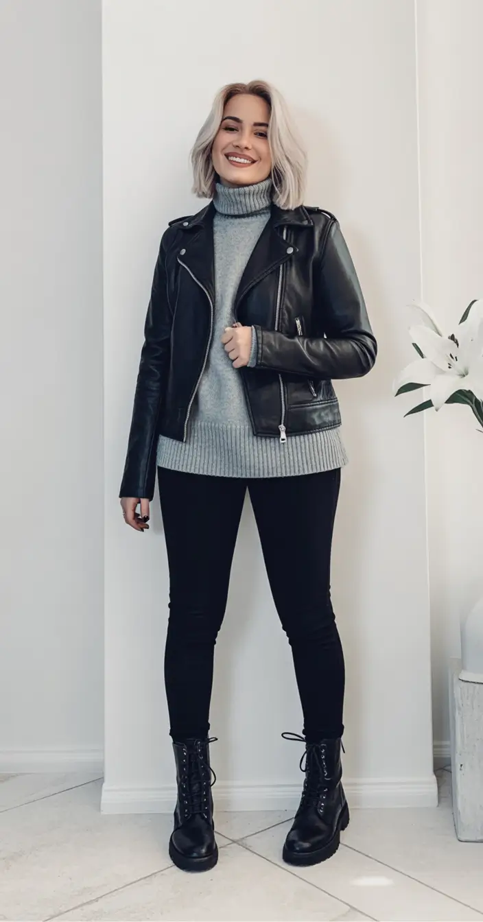 Chic Midsize Outfits to Try This Fall 2025 Falls Edgy Darling with Classic Roots