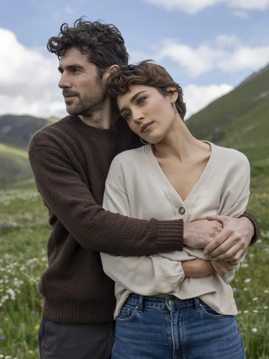 Cozy Fall 2025 outfits for Family Photo Earthy Love in the Highlands