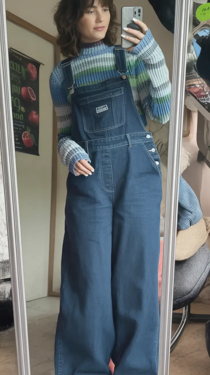 Everyday Fall Fashion outfits with Jeans 2025 Soft Utility with a Retro Spin