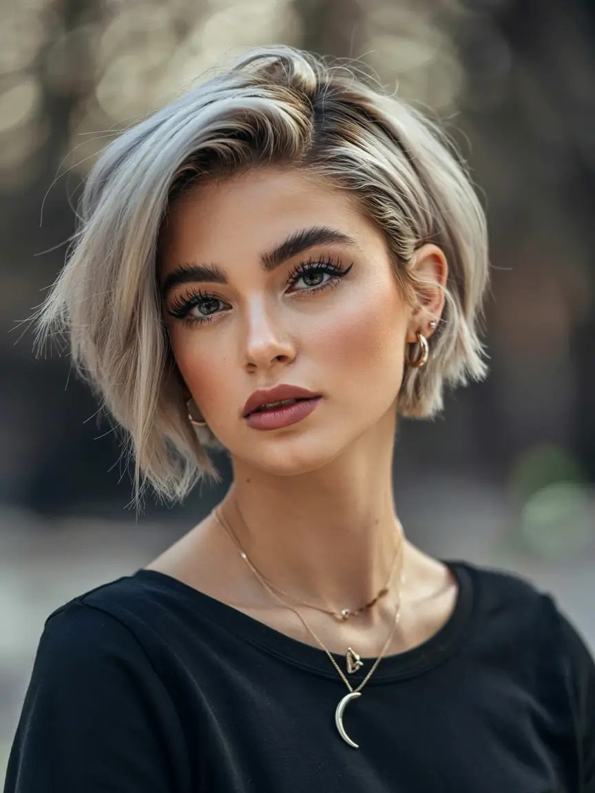 Fall 2025 Hair Color Trends for Blondes Dimensional Icy Blonde with Volume