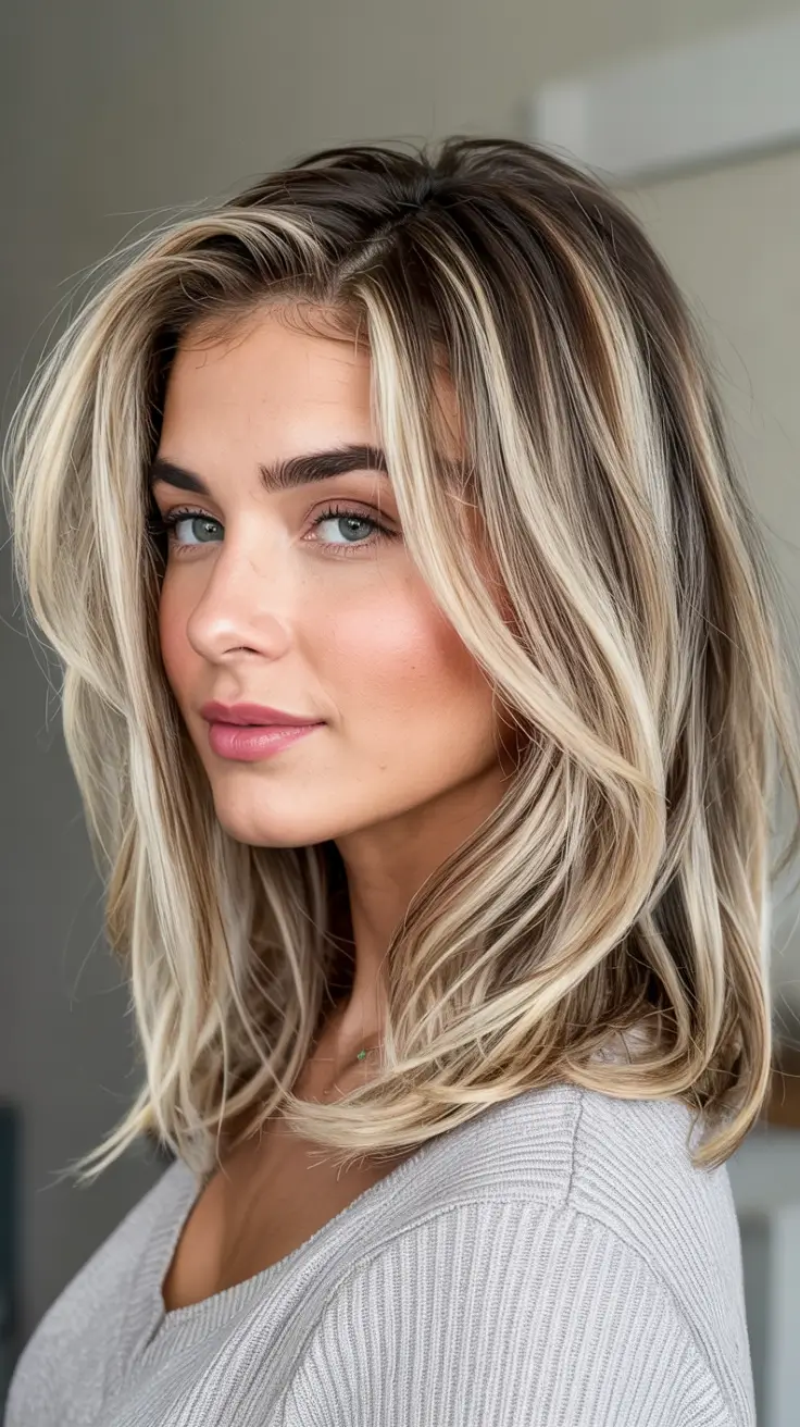 Fall 2025 Hair Color Trends for Blondes Light Blonde with Flowing Layers