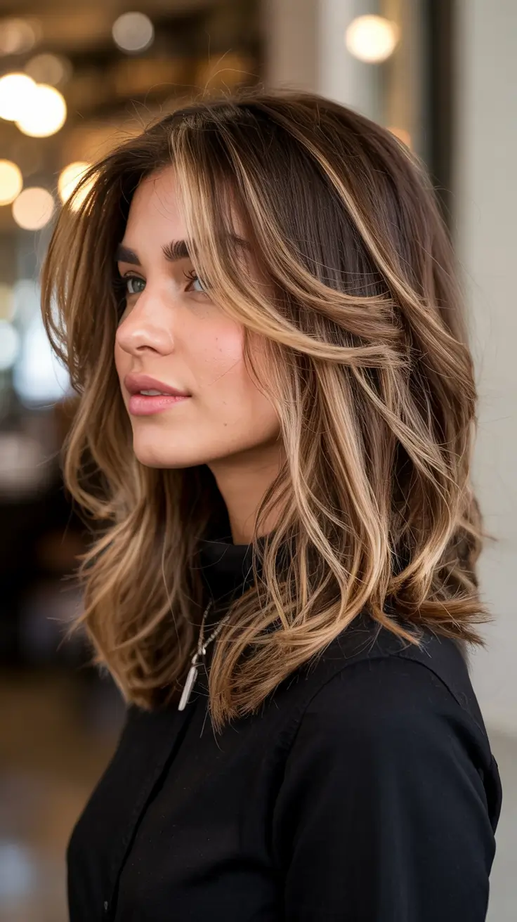 Fall 2025 Hair Color Trends for Blondes Golden Honey Blonde with Voluminous Body