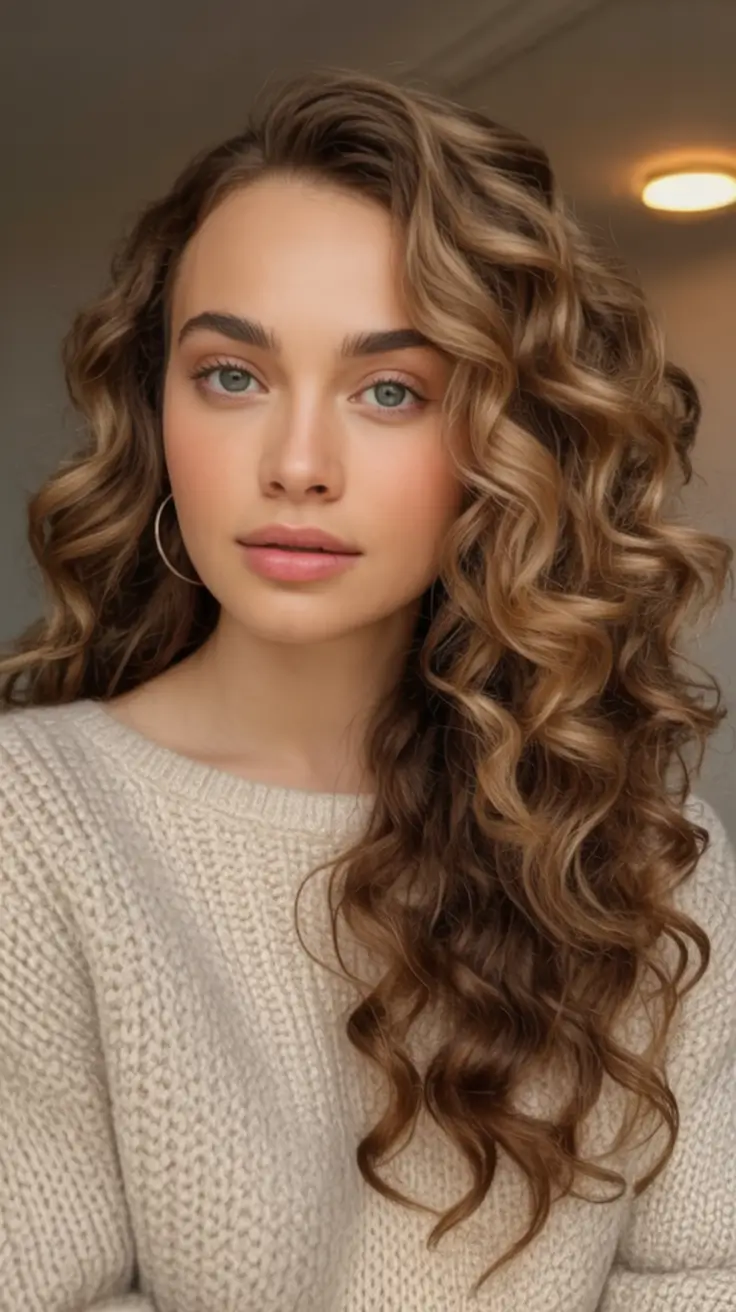 Fall 2025 Hairstyles for Women Full-Volume Curly Queen Energy