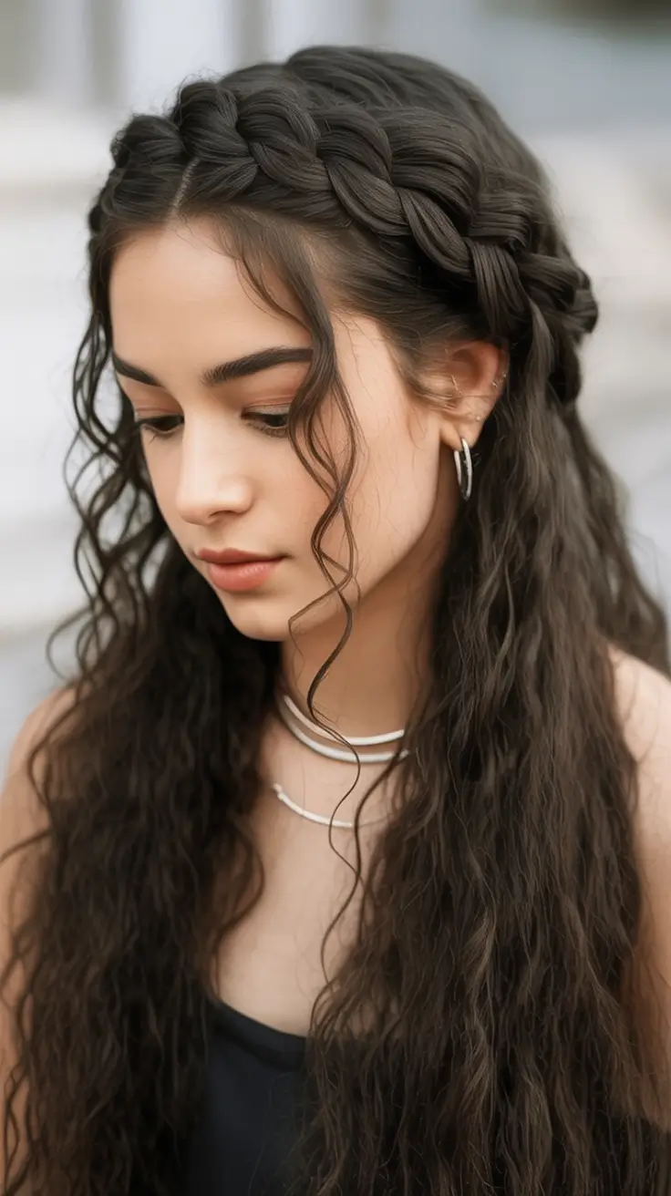 Fall 2025 Hairstyles for Women Braided Romance for Rainy Days