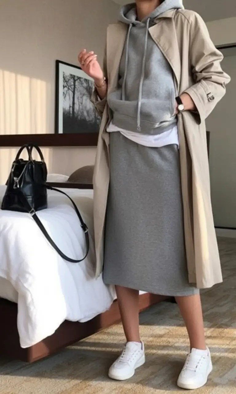 Fall 2025 outfits for Everyday Life: Style Ideas Layered Neutrals for Hotel-to-Café Mornings