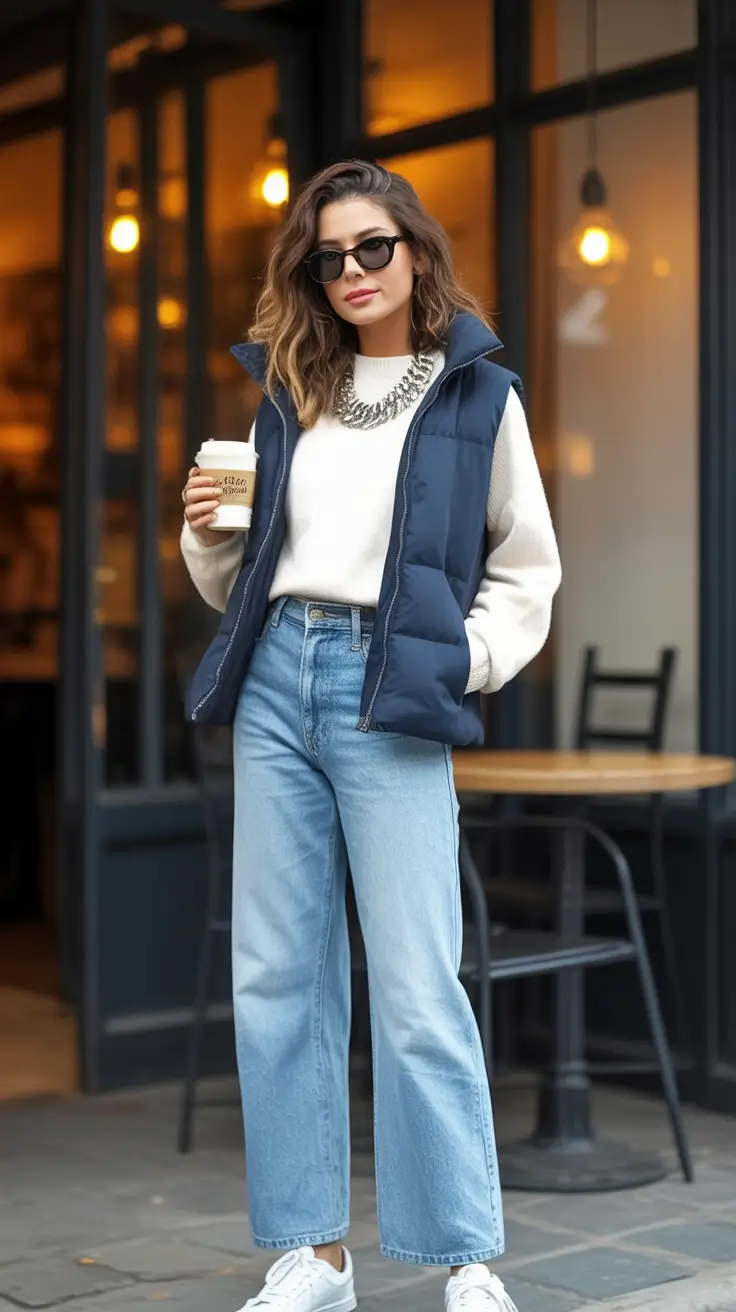 2025 Fall Casual Looks and outfits Ideas Café Classic with a Twist
