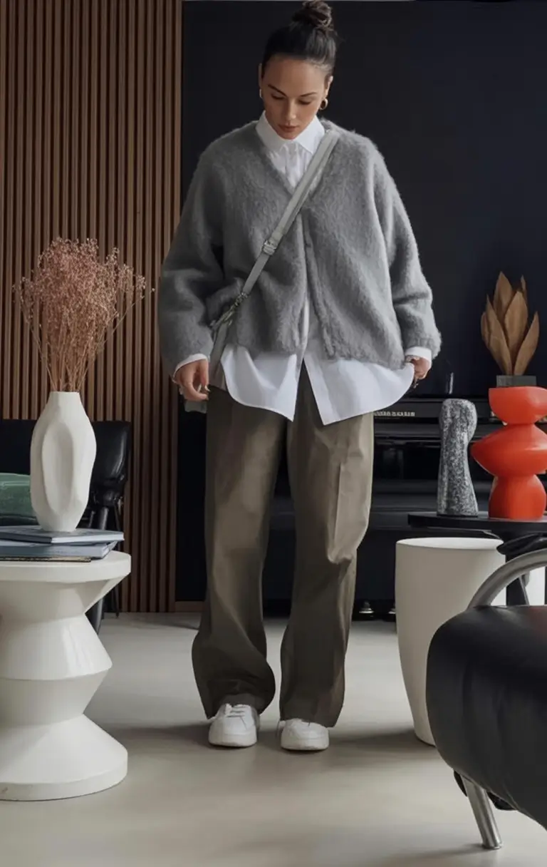 2025 Fall Casual Looks and outfits Ideas Structured Softness For Business Minimalists