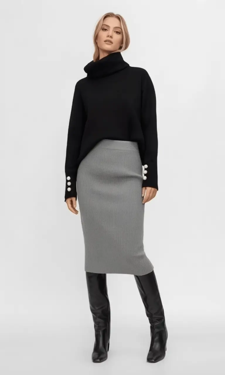 Fall Fashion Refresh - New outfits Ideas for 2025 Refined Knitwear for Sleek Simplicity