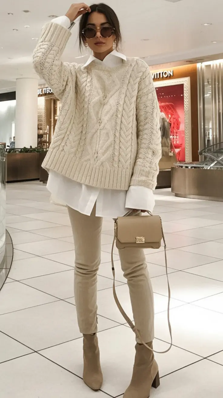 Fall Fashion Refresh - New outfits Ideas for 2025 Layered Neutrals for Upscale Comfort