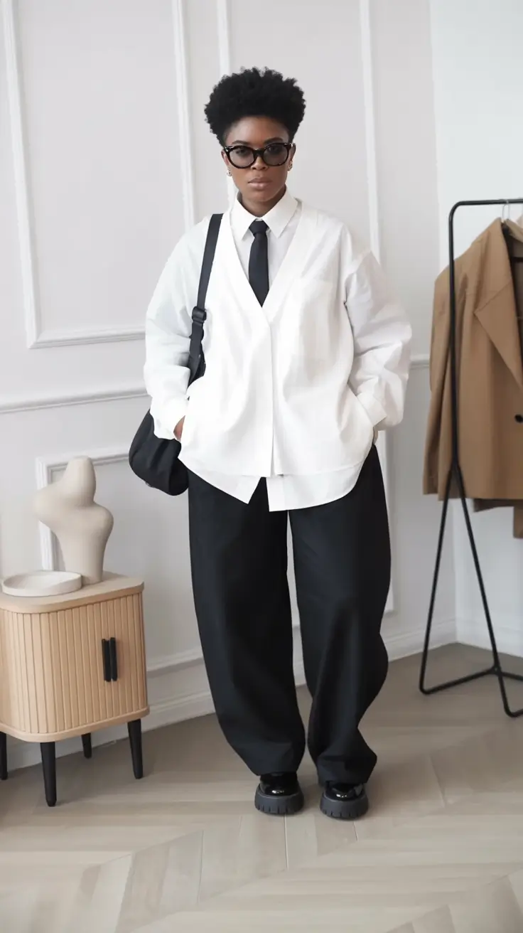 Fall Fashion Refresh - New outfits Ideas for 2025 Androgynous Cool With Oversized Tailoring