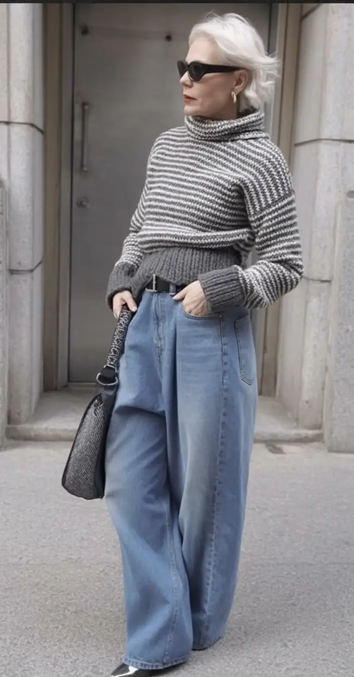 fall fashion trends for women 2025 Laid-Back Luxe Denim