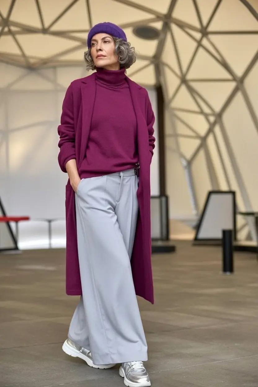 fall fashion trends for women 2025 Color-Blocked Calm Meets Grown-Up Grit
