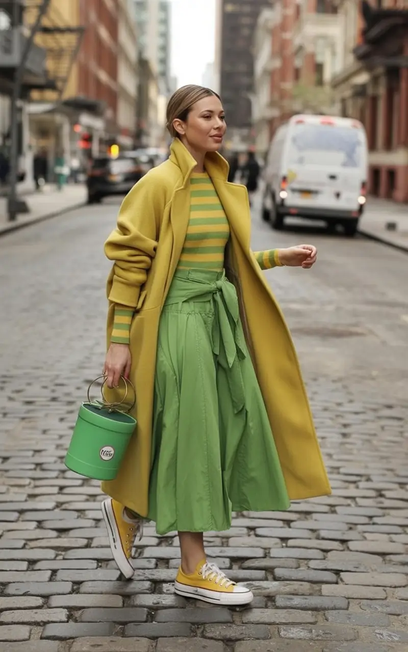 fall fashion trends for women 2025 Color Theory with a Twist of Joy