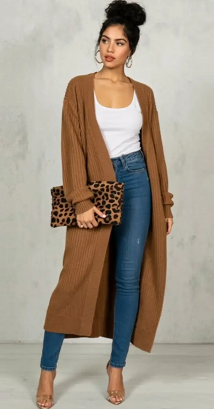 fall outfits latina women - cute ideas 2025 Warm Neutrals with Wild Accents