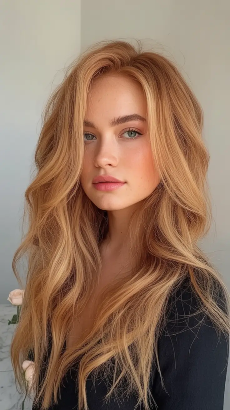 Must-Try Fall Red Hair Colors for Redheads 2025 Amber Honey Layers for Soft Glow