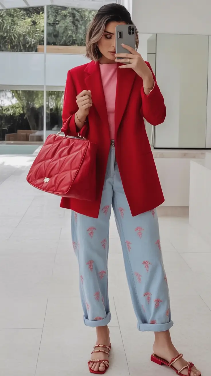 outfits Ideas for Early Fall 2025 Color Theory in Motion