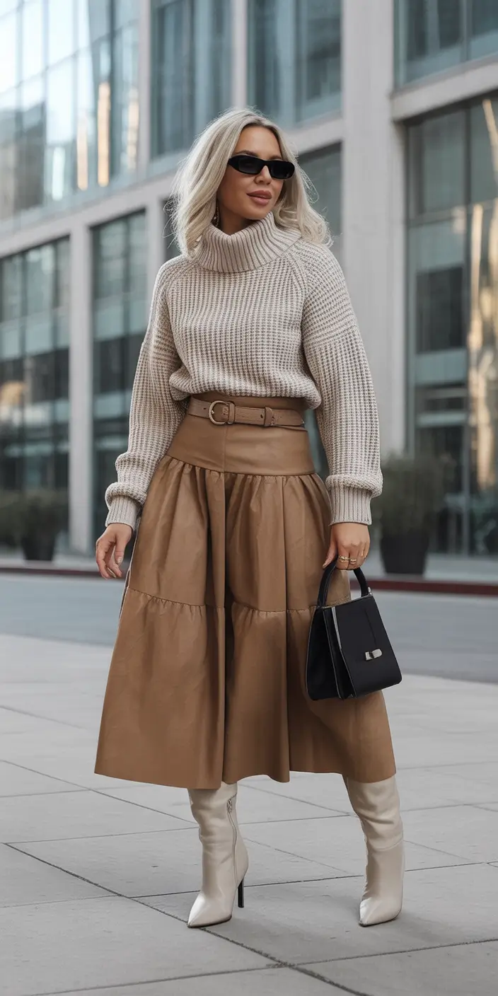 outfits Ideas for Early Fall 2025 Classic Trousers Cozy Cardigan