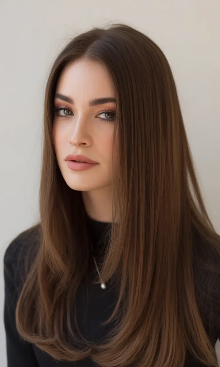 Oval Face Haircuts to Try in Fall 2025 Long Layers With A Soft U-Shape