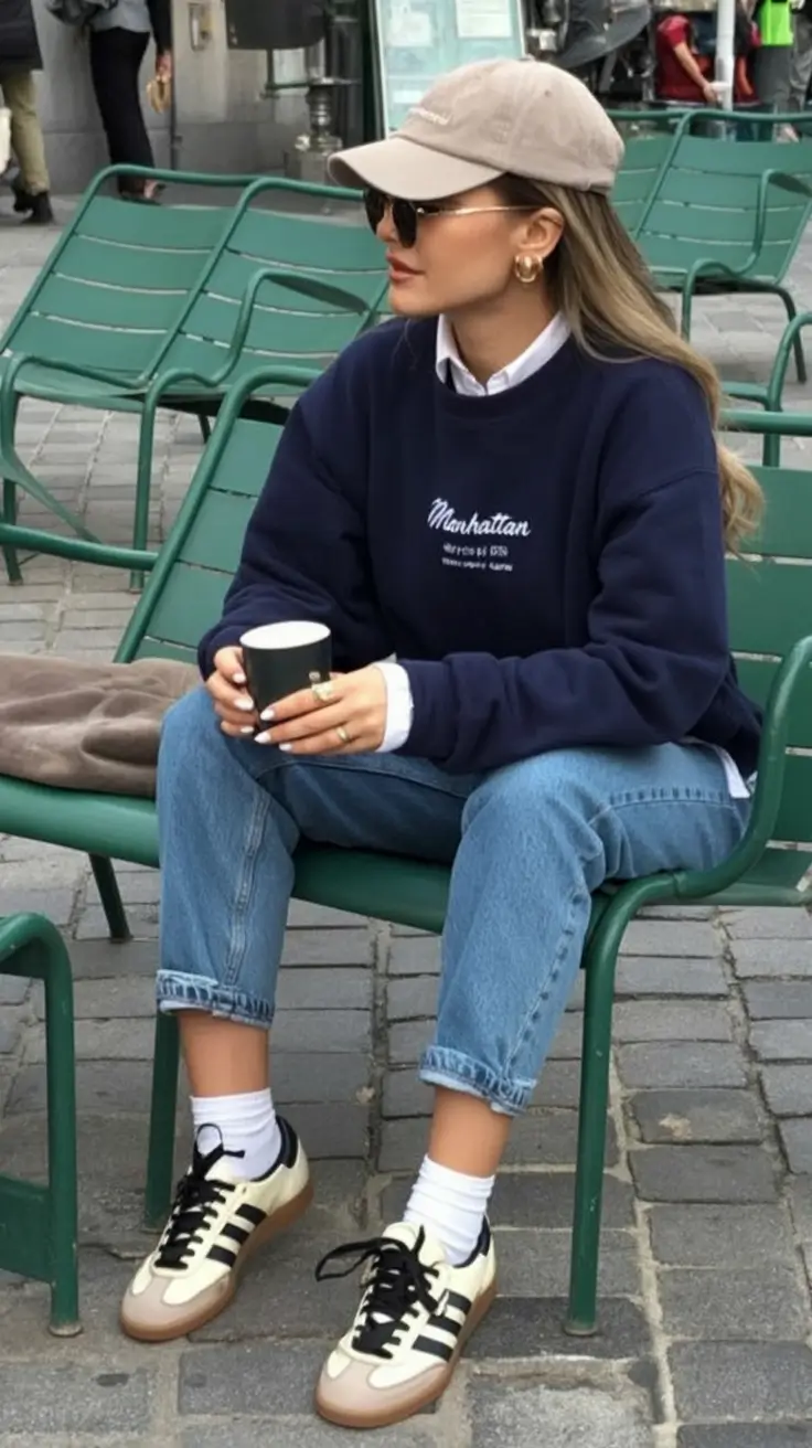 trendy fall outfits ideas 2025 College-Girl Cool Meets 2025 Street Style