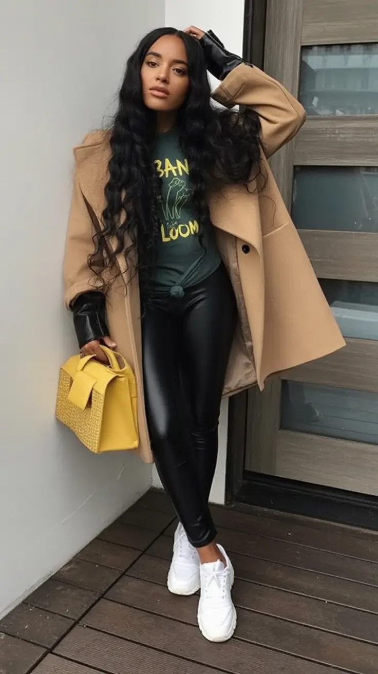 Trendy fall outfits Ideas for black women in 2025 Urban Cool with a Touch of Edge